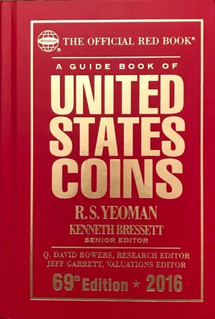 The Official Red Book 2016 U.S. Coins Guide, 69th Edition by Whitman (Hardcover)