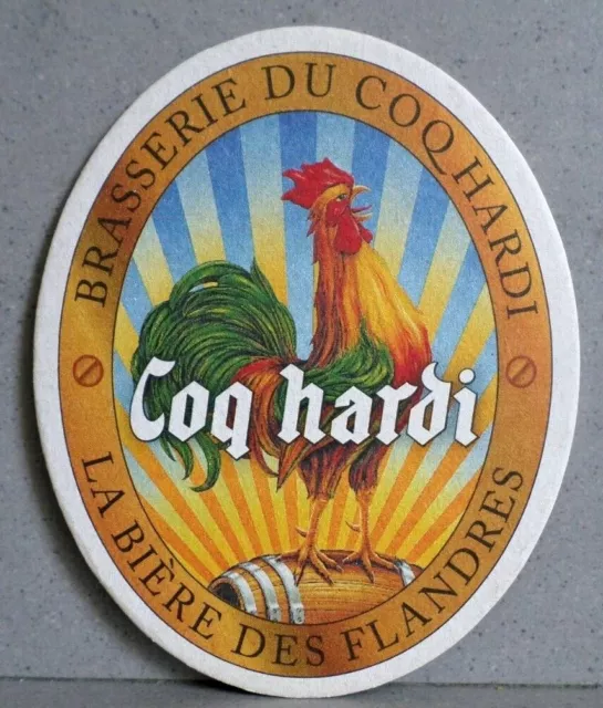 Sous bock "COQ HARDI" / Bière blonde des Flandres / Brasserie Haacht