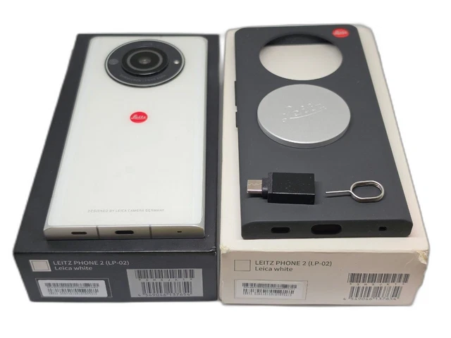 LEICA - SIMフリー LEITZ PHONE 2 LP-02 (Leica White) LEICA LEITZ PHONE 2 LP-02 White SIM-Free Smartphone $483.56