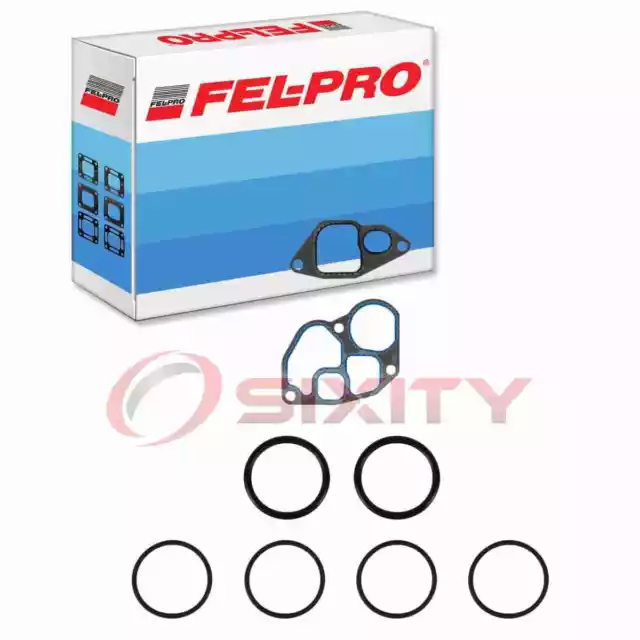 Fel-Pro Engine Oil Cooler Gasket for 1988-1997 Ford F-350 7.3L V8 Belts yj