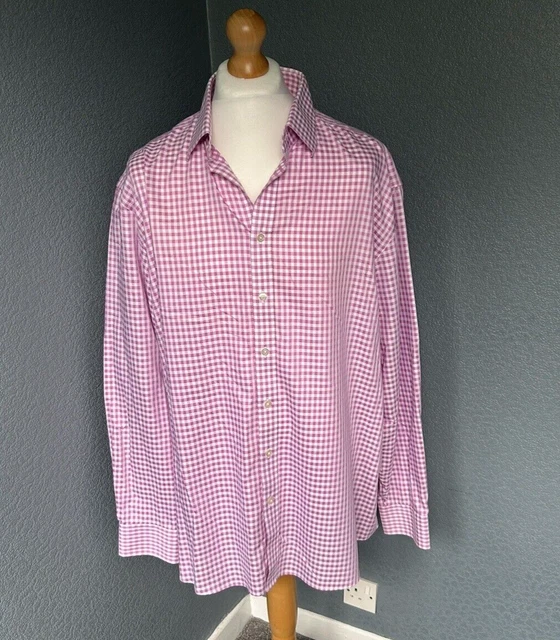 Camicia in cotone casual non ferro Charles Tyrwhitt Check - taglia 18
