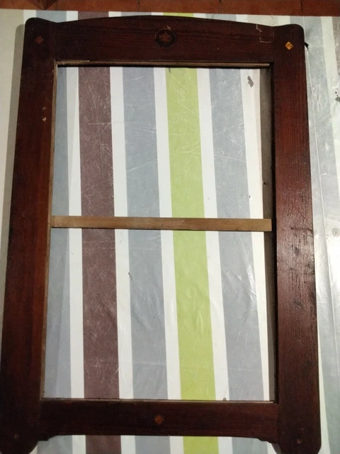 Marco Modernista De Madera. Principio S.xx
