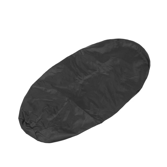 Motocicletta Sellino Pioggia Copertura Universale Protezione Nero 65X36Cm L