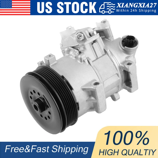 AC COMPRESSOR W/ Clutch for Toyota Corolla Matrix 2009-2010 Scion xD ...
