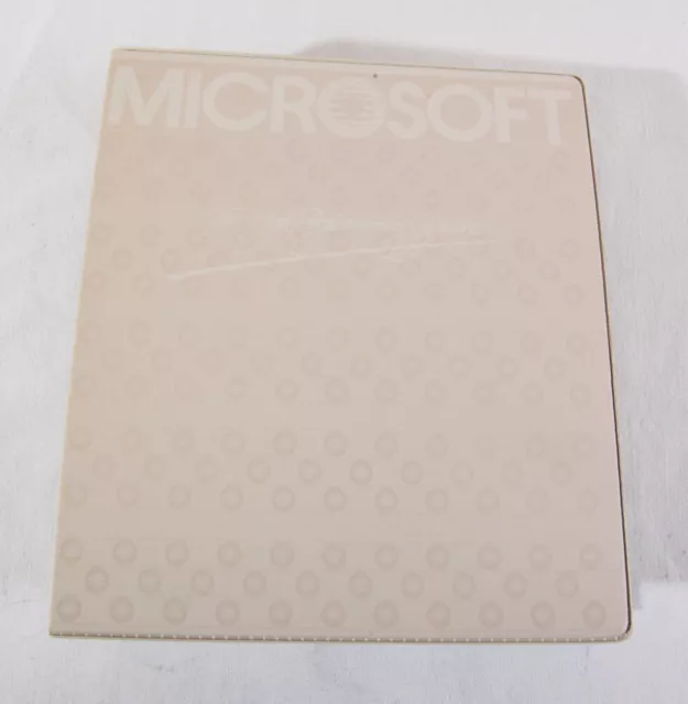 Microsoft Mouse, 1984 Softward w 3 5.25" Floppy Disks & Reference Material