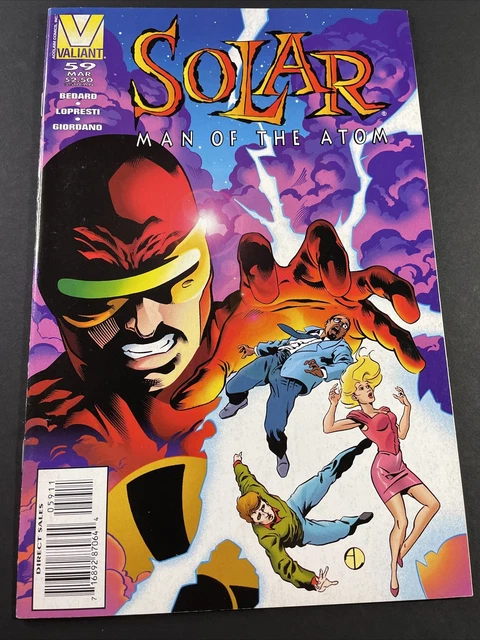 Solar Man of the Atom #59 NM Valiant (EF04)