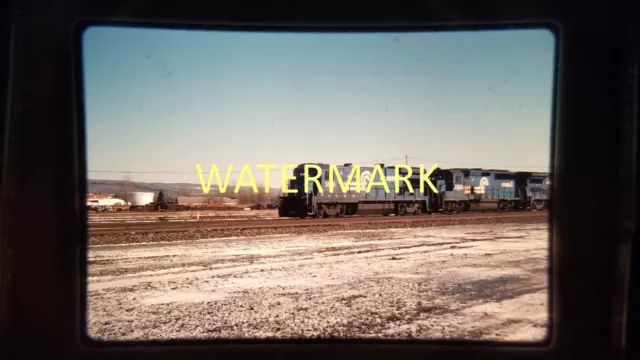 Dd17 Train Engine Locomotive 35Mm Slide Railroad Cr5056  1990