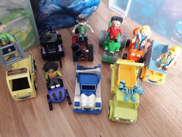 BOB THE BUILDER large collection of friction vehicles figures and ...