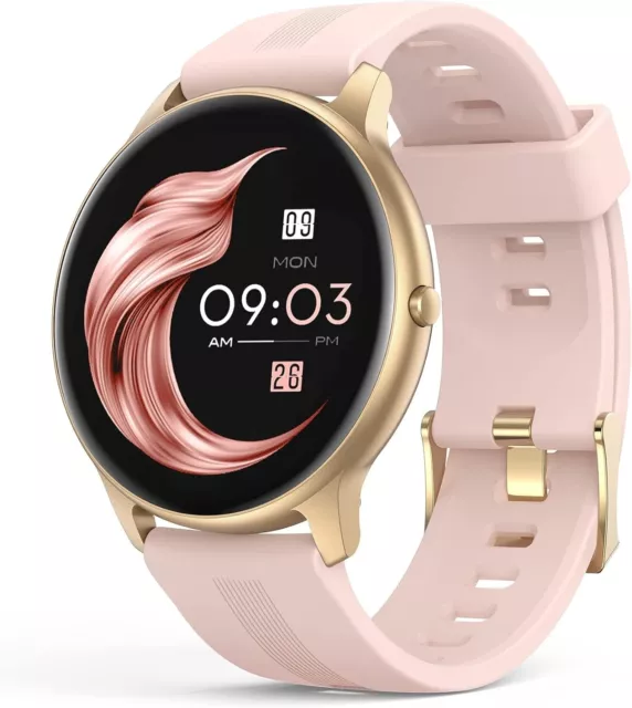 Montre Connectée Femme Smart Watch Intelligente Bluetooth Etanche Android IOS FR