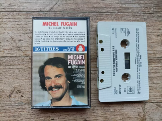 Michel Fugain Ses Plus Grands Succes  K7 Cassette Audio Tape Holland 1983