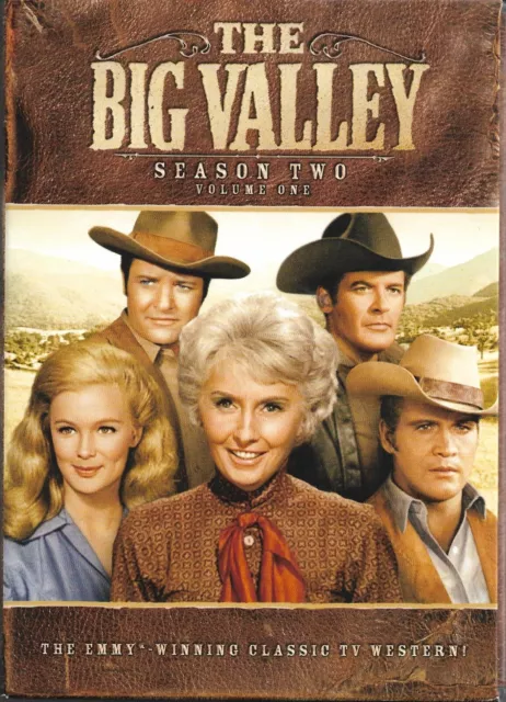 The Big Valley Season 2 Volume 1 (DVD BOX SET) Region ONE - Western TV Series