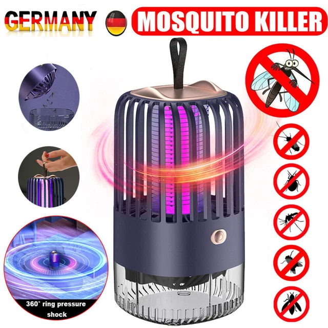UV Moskito Killer Insektenvernichter LED Licht Insektenlampe Mückenfalle USB NEU