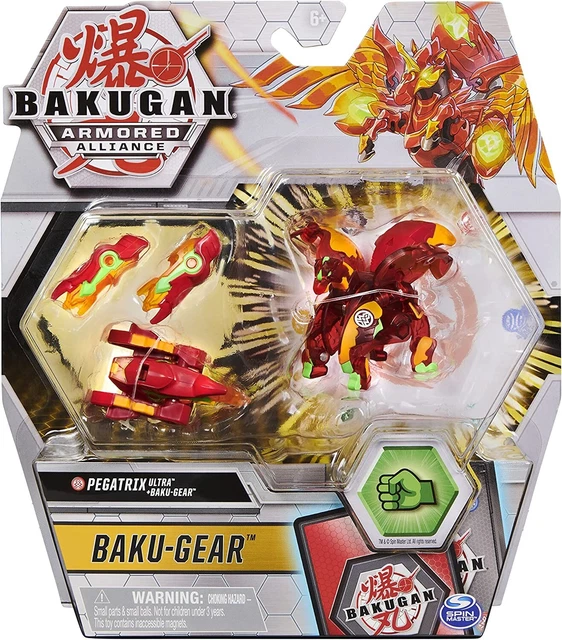 Pygatrix Monkey BAKUGAN ULTRA ARMORED Alliance, Pyrus Pegatrix with Transforming Baku ...