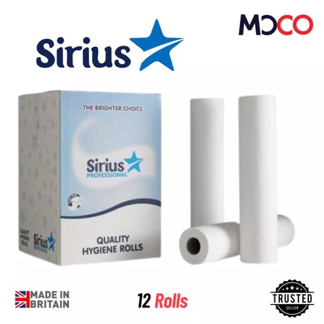 SIRIUS Premium Quality Couch Hygiene Rolls Massage Beauty Salon Medical 12Rolls