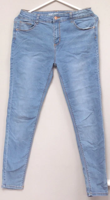 Splendidi jeans in denim co blu medio blu - età 13-14 anni (H26