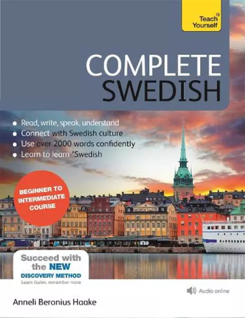 Complete Swedish Beginner to Intermediate Course: (Book and audio support) by An