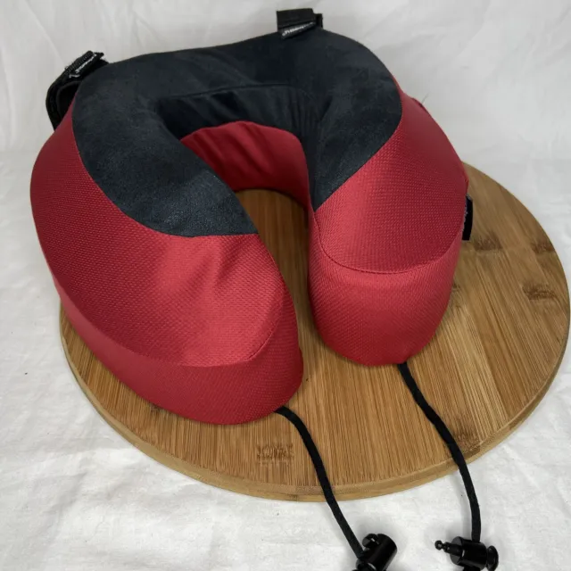 Cabeau Evolution S3 Neck / Travel Pillow with Memory Foam Red Black