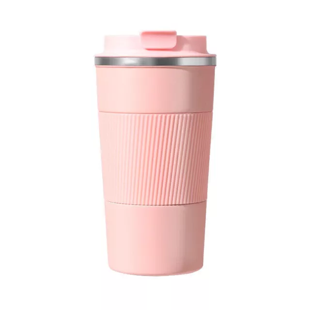 Insulated Coffee Mug Cup Travel Thermal Stainless Steel Flask Vacuum Leakproof