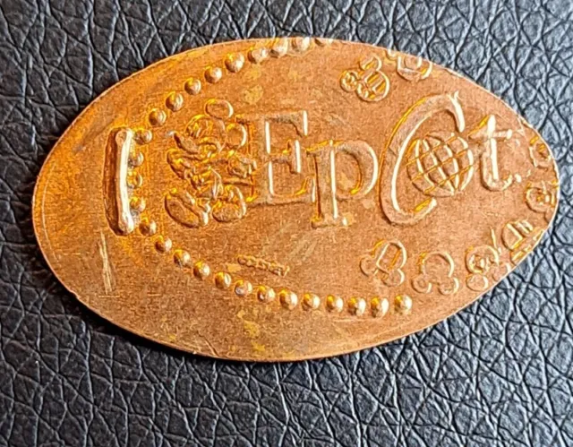 Disney Epcot Elongated Penny Pressed Souvenir #0390