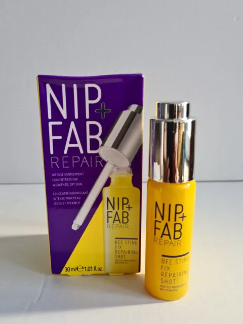 Nip + Fab Repair Bee Sting Fix Repairing Shot 30ml New BNIB FREE FAST P&P