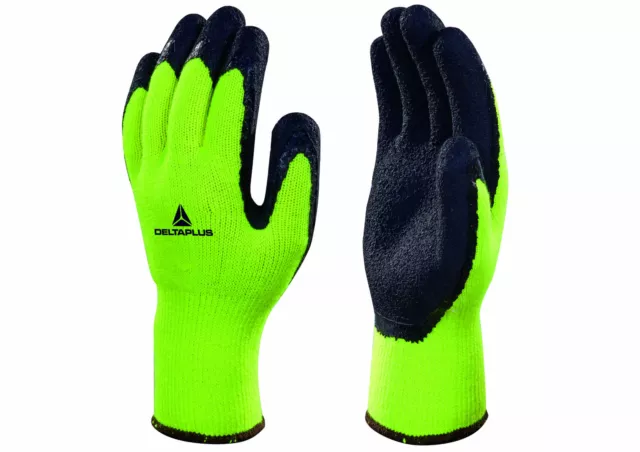 Delta Plus Venitex VV735JA Apollon Winter High Visibility Coated Work Gloves PPE