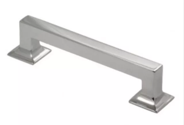 Hickory Hardware P3012-14 Studio Collection Cabinet Pull, 128mm, Bright Nickel