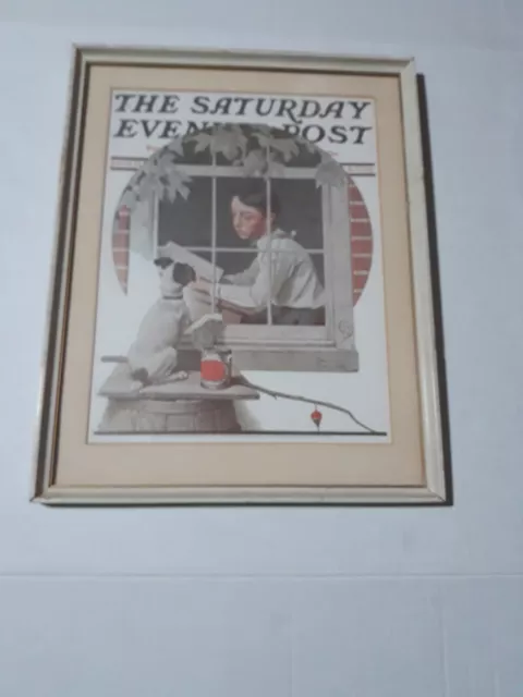 Norman Rockwell Framed Print The Saturday Evening Post Cover June 10, 1922