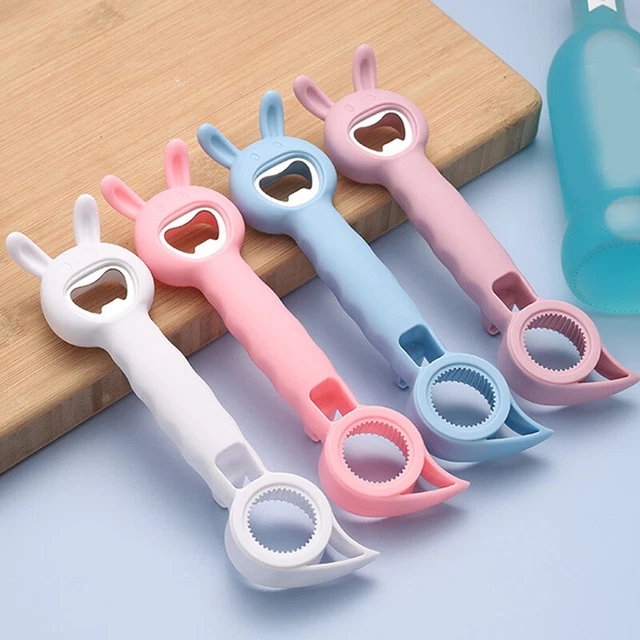 Tin Opener Multi-Purpose Bottle Opener Can Openers Corkscrew Four-in-One