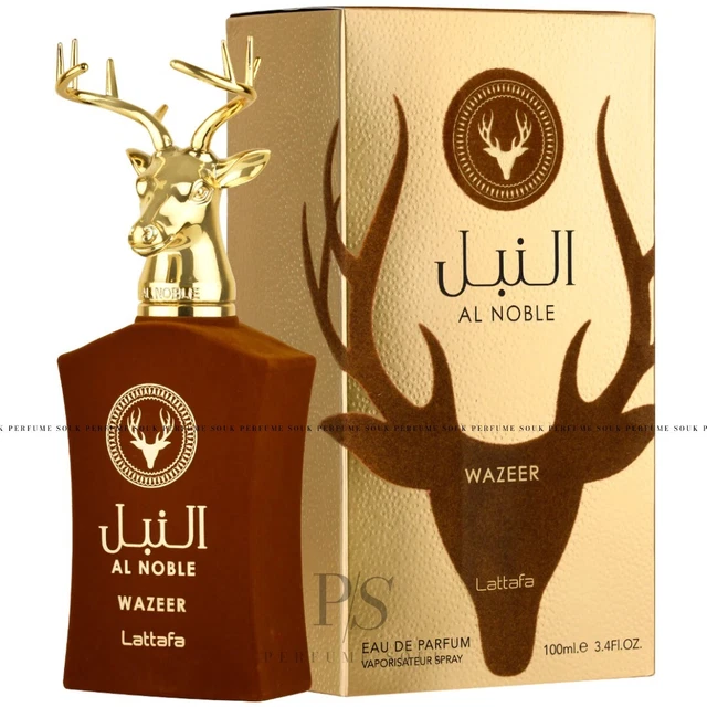 Lattafa Al Noble Wazeer 100Ml Edp + *Sample* Unisex Perfume Fragrance Scent