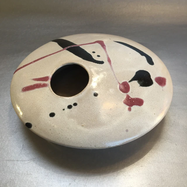 VINTAGE MID CENTURY Mod Studio Art Pottery Vase Miles Pottery Co