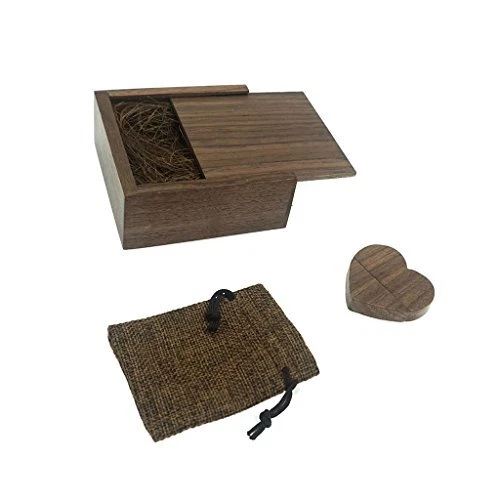Luckcrazy - Clé USB 2.0 en bois 16 Go Style 18