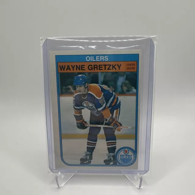 1982-83 O-Pee-Chee - #106 Wayne Gretzky-  Edmonton Oilers - GOAT