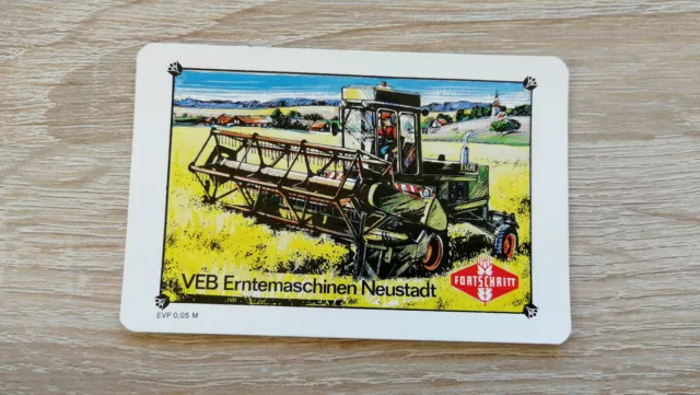 1990 Taschenkalender VEB Kombinat Fortschritt Landmaschinen DDR