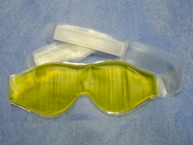 Lot De 50 Masques Relaxants Pour Les Yeux - Gel Apaisant, Bleu, Sans Parfum