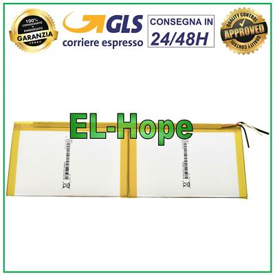 10 Archos Batteria per ARCHOS tablet PC 3,7V 5500mAh Dimensioni 15,6 0,2 cm 