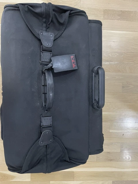 TUMI Black Alpha Garment Bag 2240D3 Extended Trip Rolling Wardrobe 24” 3