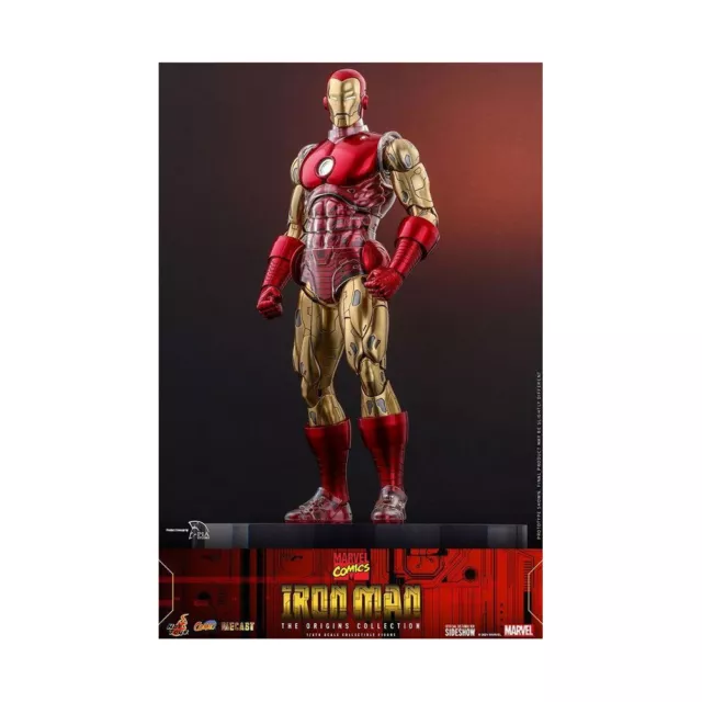 Hot toys - Iron Man - Marvel The Origins Collection Comic figurine 1/6