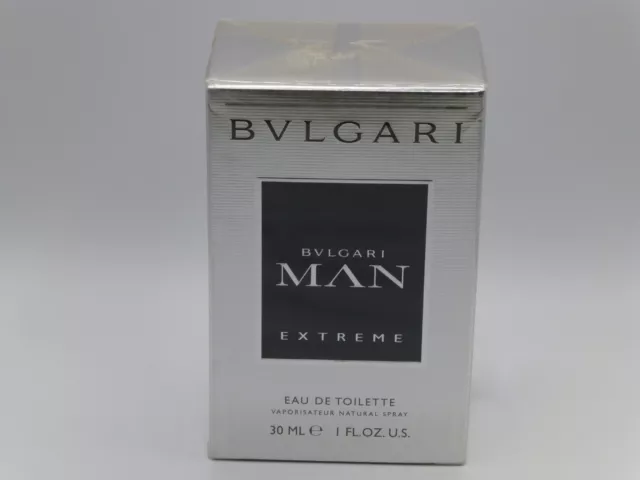 BVLGARI MAN EXTREME by Bvlgari Eau de Toilette Spray 30ml - New Sealed / Rare