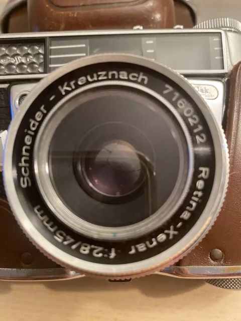 Kodak Retina Automatic II mit Xenar 45 mm f/2,8 Objektiv 3