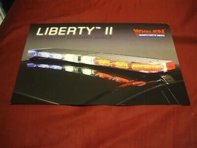 2014 WHELEN LIBERTY II LIGHTBAR Brochure - POLICE CAR