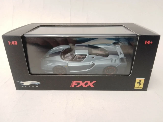 FERRARI FXX N°30 SCHUMACHER Noir HOTWHEELS ELITE 1:43 de reference