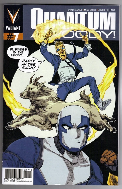 QUANTUM and WOODY #7 - MING DOYLE ART & COVER - VALIANT COMICS - 2014