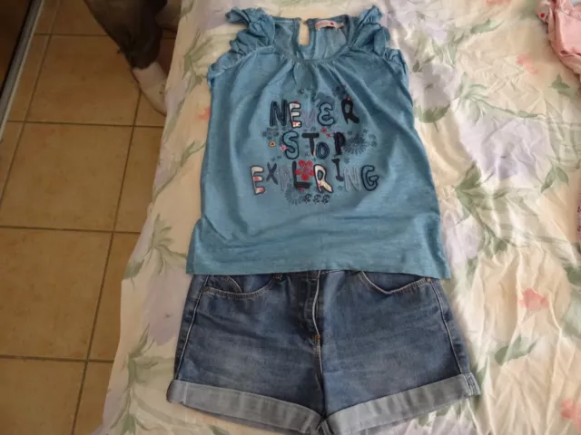 Short jean sales fille 10 ans