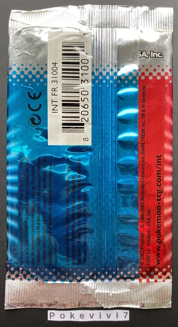 BOOSTER Block EX Pokemon EX RUBY & SAPPHIRE Empty / Empty / Open / NO CARDS! 2