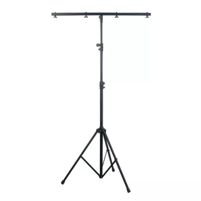 LightmaXX LS-5 Stahl Lichtstativ, 2.5m Höhe, 30Kg Belastbarkeit, inklusive T-BAR