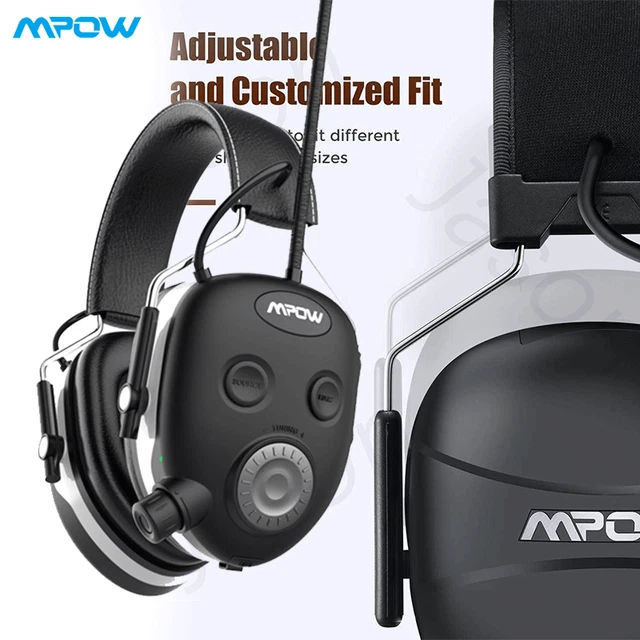 NEW BLUETOOTH EAR Defenders Protection Ear Muffs Headphones AM FM ...