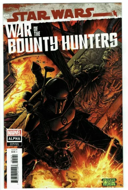 Star Wars War of the Bounty Hunters Alpha #1 1:50 Black Armor Variant 1st Print