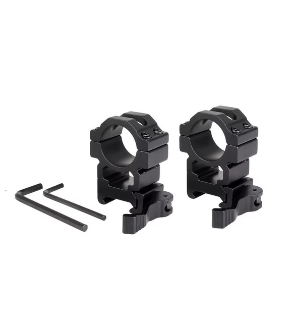 Colliers De Montage Vector Optics – Rail 21mm / Diamètre 30mm – Attache Rapide – Acier – Neuf