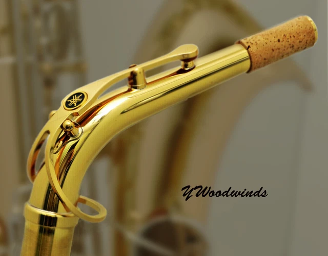 YAMAHA'S RETRO (1979 YAS62) Gold Lacquer Alto Saxophone Neck 189.00