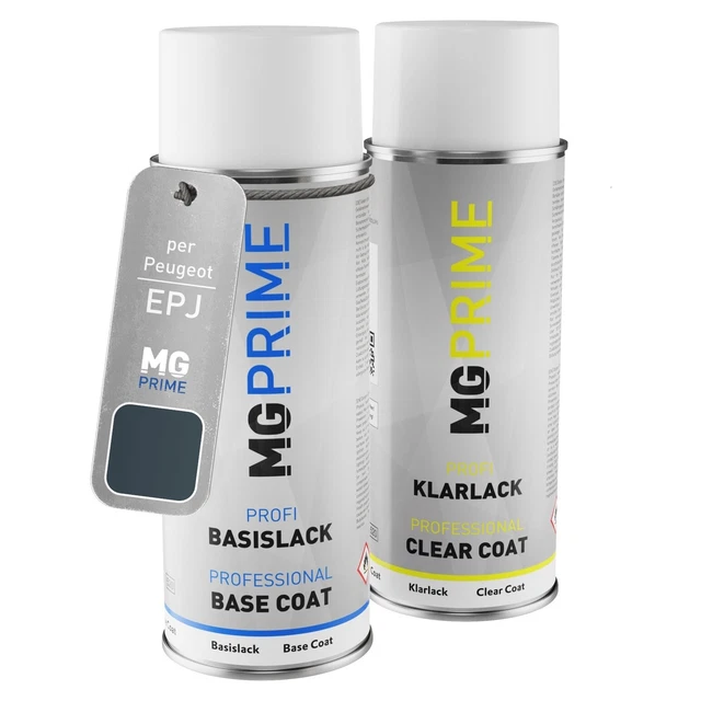 Vernice per auto Kit bomboletta spray per Peugeot EPJ Bleu De Saxe Metallic